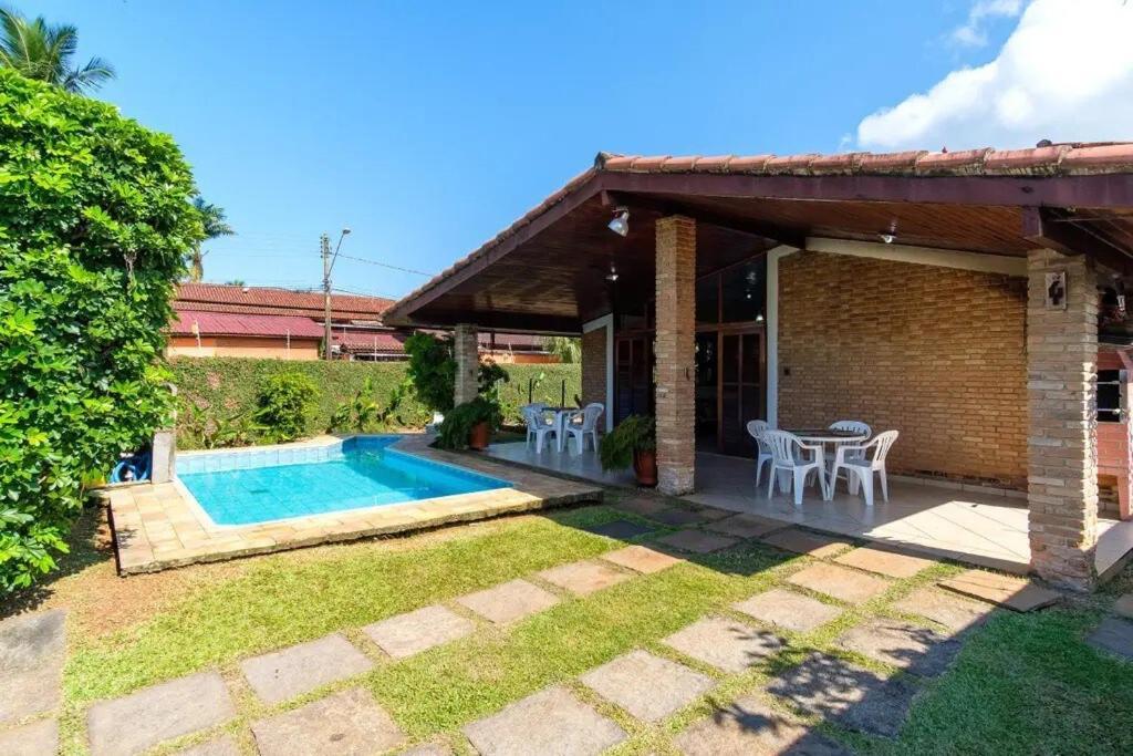 Bh4 - Bh4: Casa Com Piscina Ao Lado Da Praia Grande Ubatuba Exteriör bild
