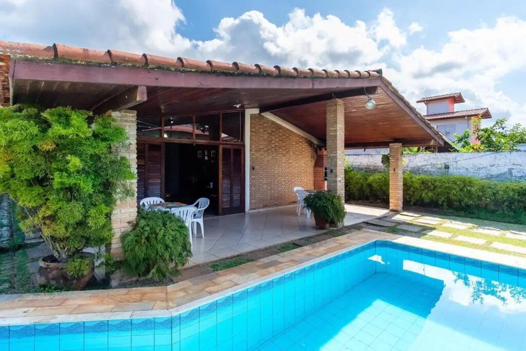Bh4 - Bh4: Casa Com Piscina Ao Lado Da Praia Grande Ubatuba Exteriör bild